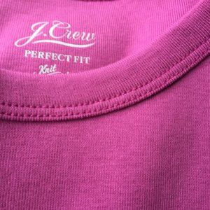 J. Crew Perfect Fit T-shirt Women's Size XXS Pink/Purple